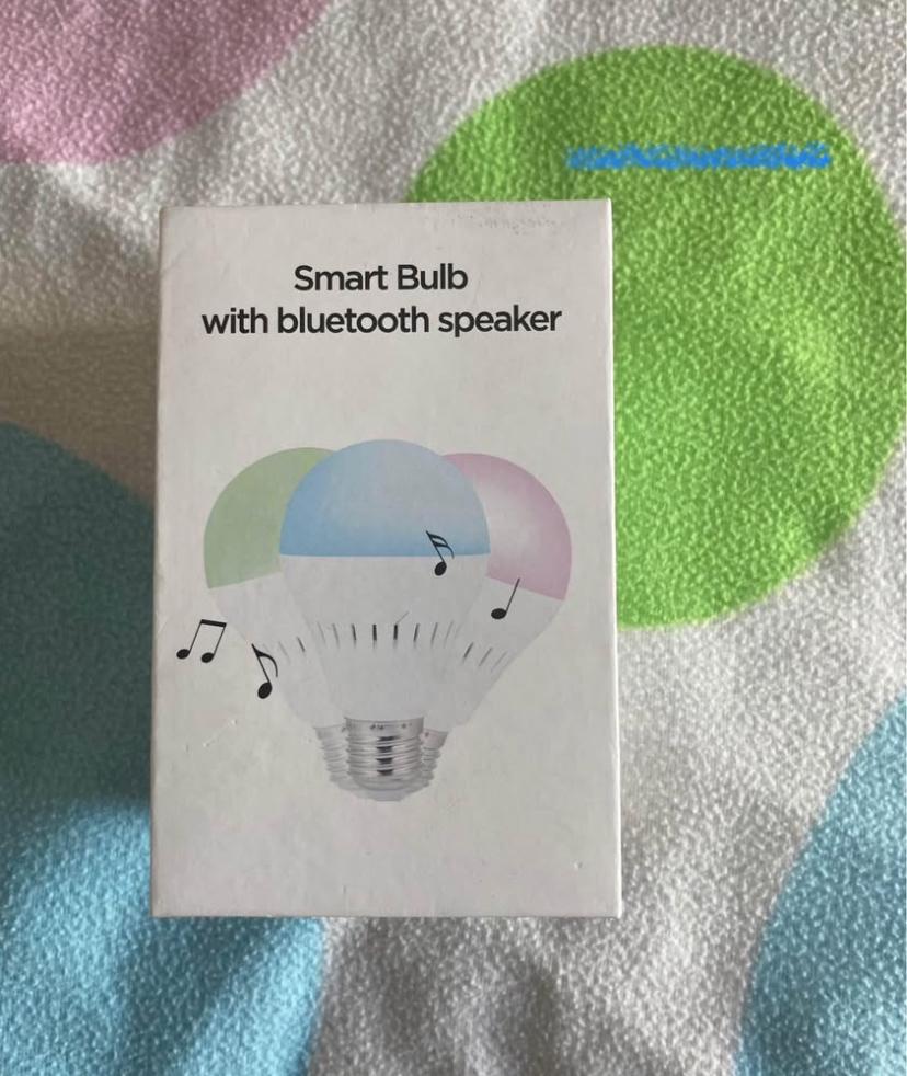 smart blub watth bluetooth speaker, Enlèvement, Comme neuf