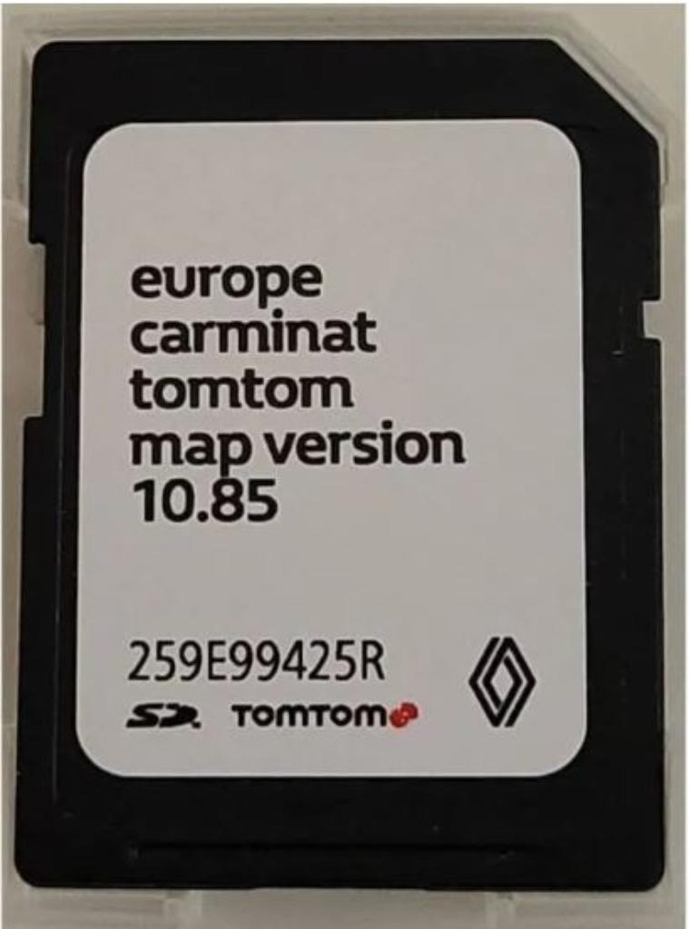 Carte SD Renault Tomtom  V10.82 .2023 - 2024 Europe, Ophalen, Zo goed als nieuw, SD, Renault