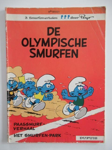de smurfen...nr.11...de olympische smurfen......1st, Boeken, Ophalen of Verzenden, Gelezen