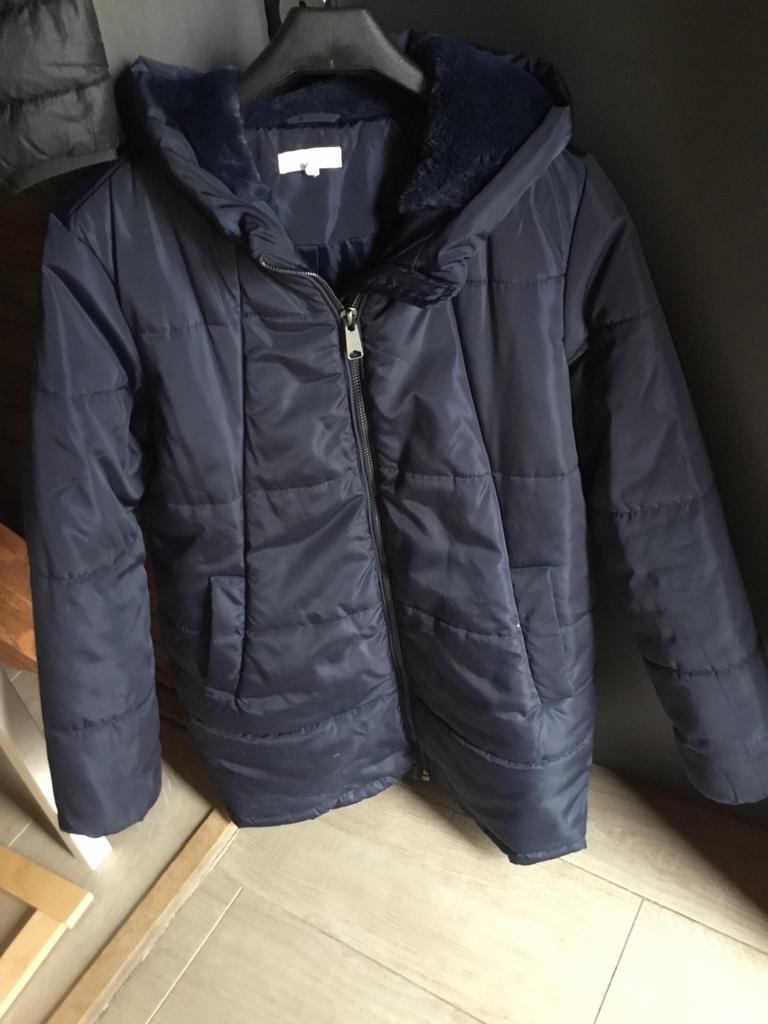 Winterjas dames maat 40 blauw NIEUW, Ophalen, Nieuw, Maat 38/40 (M), Blauw