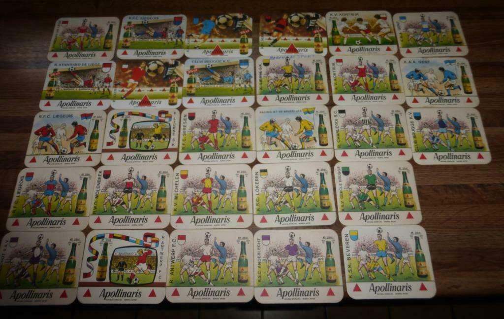apollinaris (vnl voetbalprentjes), Ophalen of Verzenden, Zo goed als nieuw, Viltje(s)