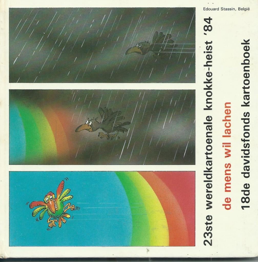 18 de kartoenboek wereldkartoenale 23 1984 knokke heist, Ophalen of Verzenden, Nieuw, Cartoons
