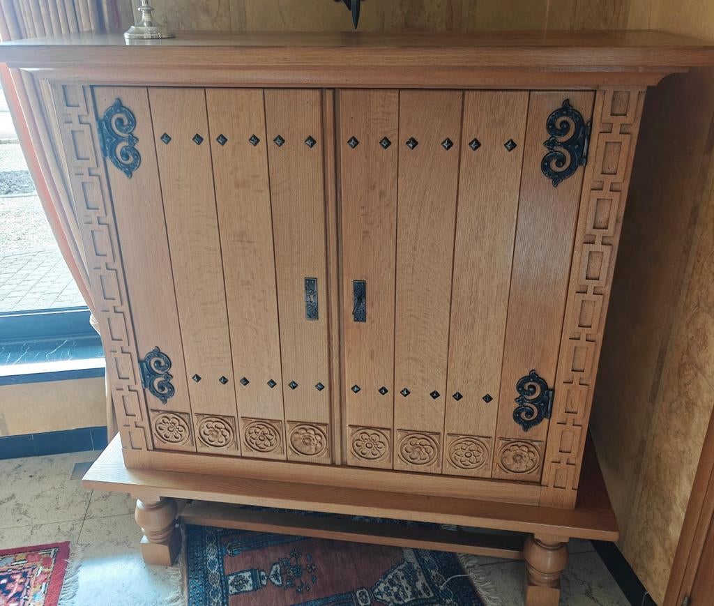 Eiken eetkamer Koloniale stijl, Enlèvement, Chêne