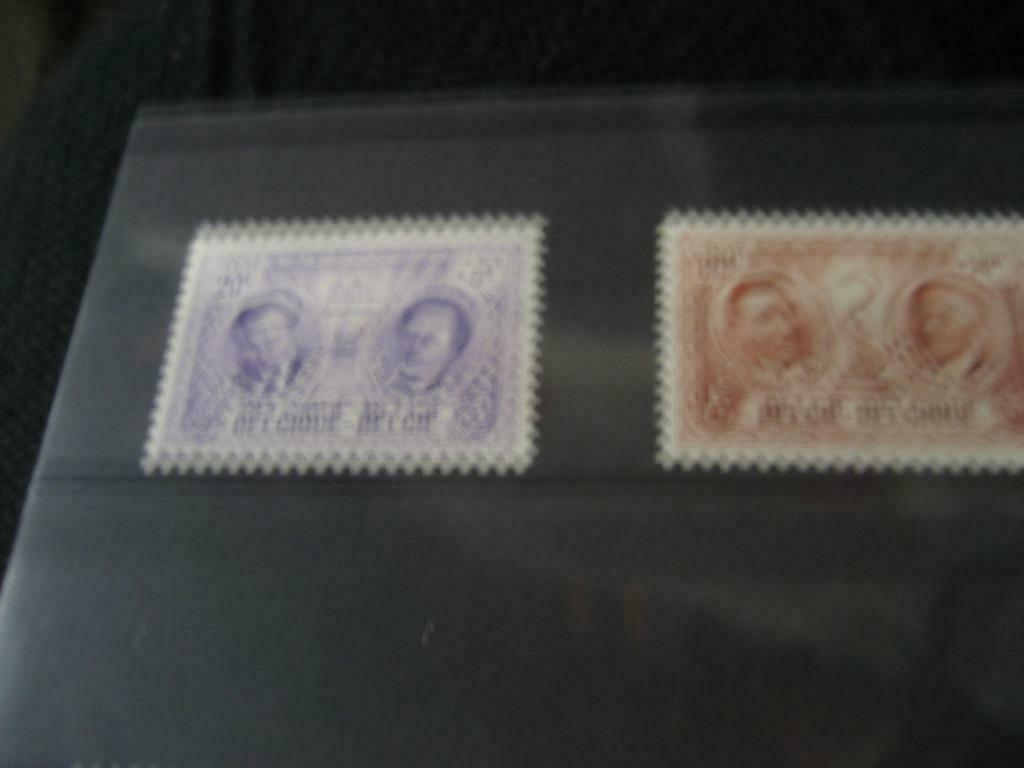 6 postzegels met beroemde gezichten, Ophalen of Verzenden, Postfris, Overig