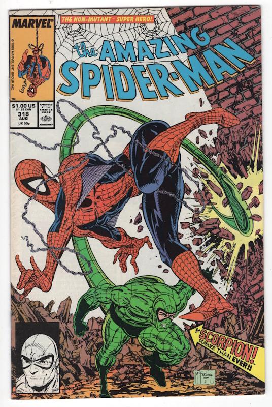 Amazing Spider-Man 318 (Marvel, 1989), Ophalen of Verzenden, Gelezen