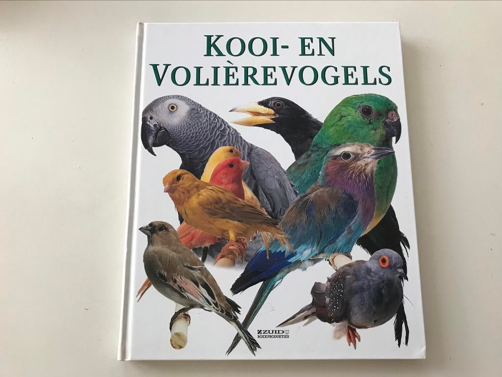 Boek kooi en volièrevogels vogels, Livres, Animaux & Animaux domestiques, Enlèvement ou Envoi, Comme neuf, Oiseaux