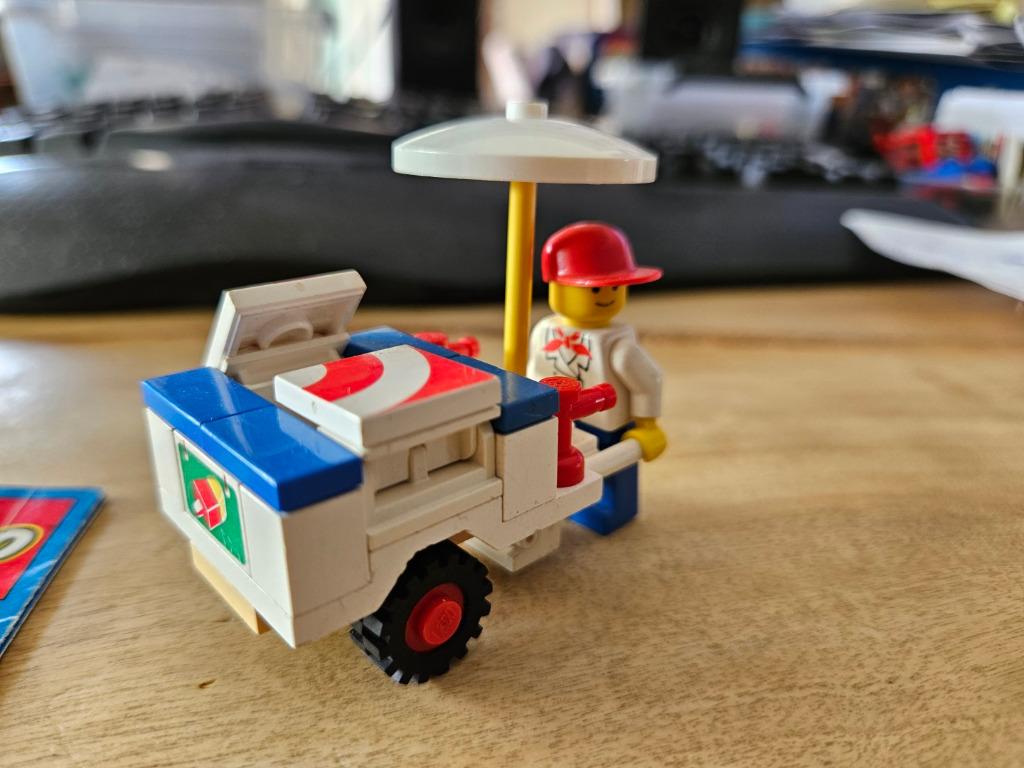 LEGO Classic Town 6601 Ice Cream Cart met boekje, Ophalen of Verzenden, Zo goed als nieuw, Complete set, Lego