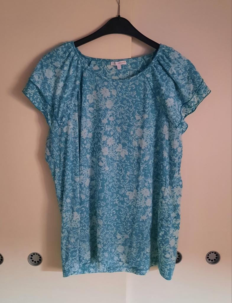 Charles Vögele tshirt "XL", Kleding | Dames, Blauw, Shirt of Top, Ophalen of Verzenden, Charles Vögele