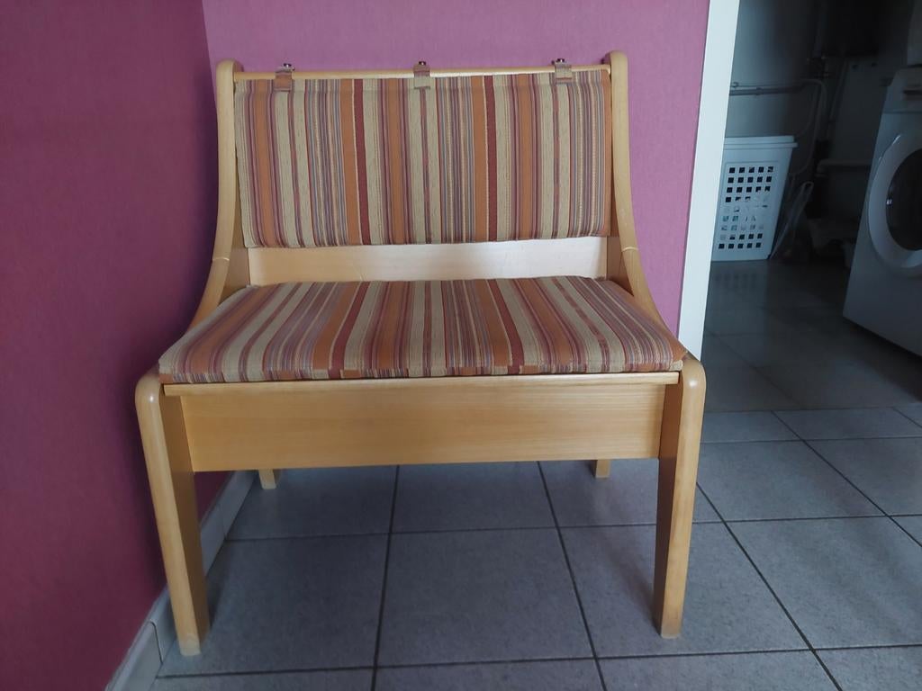 Bankstel, stoel en tafel, Ophalen