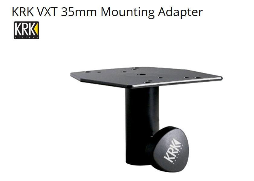Adaptateur de support KRK VXT 35 mm (2), Musique & Instruments, Enlèvement ou Envoi, Utilisé, Pied pour instrument, Haut-parleur