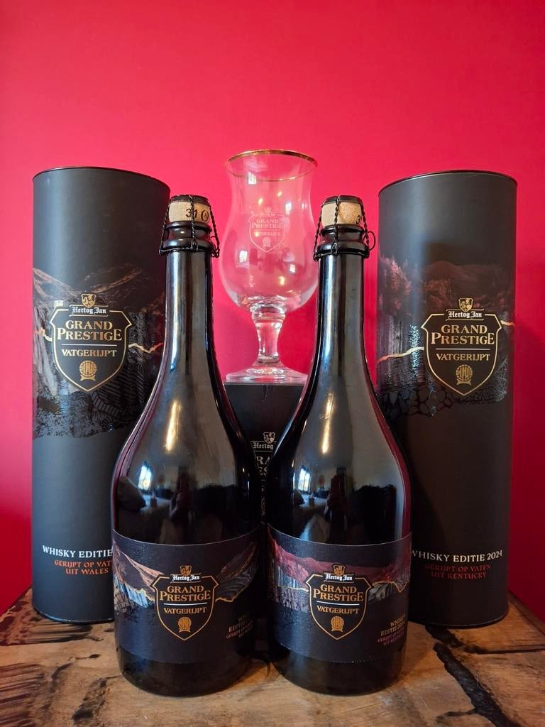 Hertog Jan Grand Prestige Vatgerijpt Whisky Wales & Kentucky, Ophalen, Nieuw