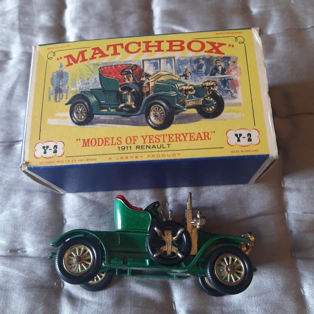 MATCHBOX MOYY Y-2: RENAULT 1911*VINTAGE*NEW*, Ophalen, Nieuw, Auto, Matchbox