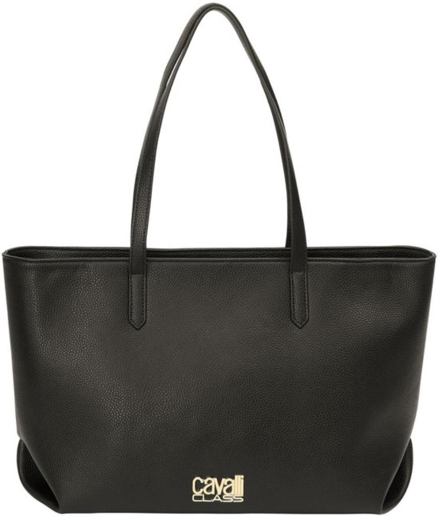 Cavalli handtas, Handtassen en Accessoires, Tassen | Damestassen, Nieuw, Shopper, Zwart, Ophalen of Verzenden
