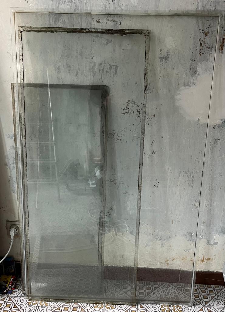 Vitres, Bricolage & Construction, Enlèvement, Utilisé, Fenêtre de façade ou Vitre