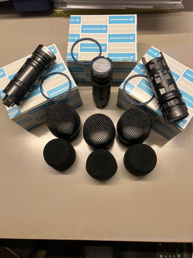 Tête de microphone Sennheiser E845, Enlèvement ou Envoi, Utilisé