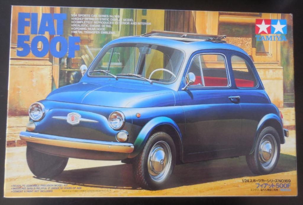 TAMIYA - FIAT 500F - schaal 1:24 - n24169 uitgave 1996, Hobby en Vrije tijd, Ophalen of Verzenden, Nieuw, Auto