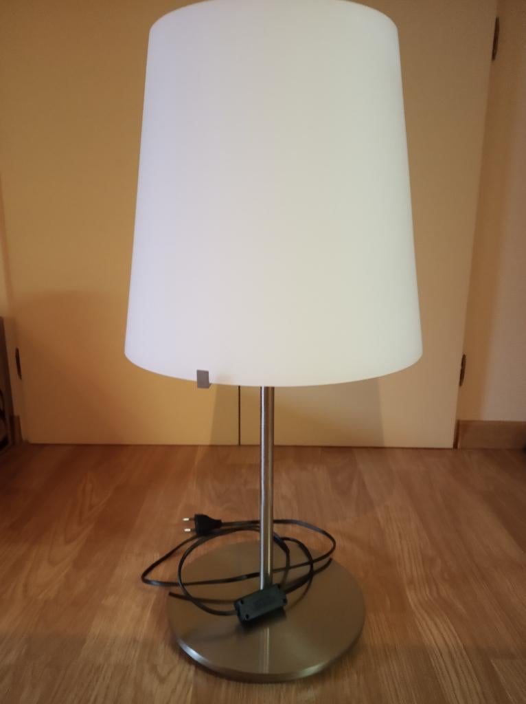 tafellamp, Ophalen, Zo goed als nieuw, Glas, 50 tot 75 cm