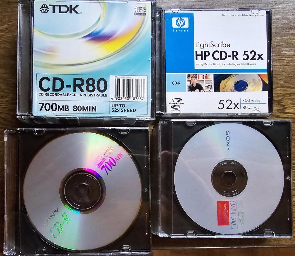 Opneembare CD's, Computers en Software, Beschrijfbare discs, Nieuw, Cd, Lightscribe, Ophalen of Verzenden