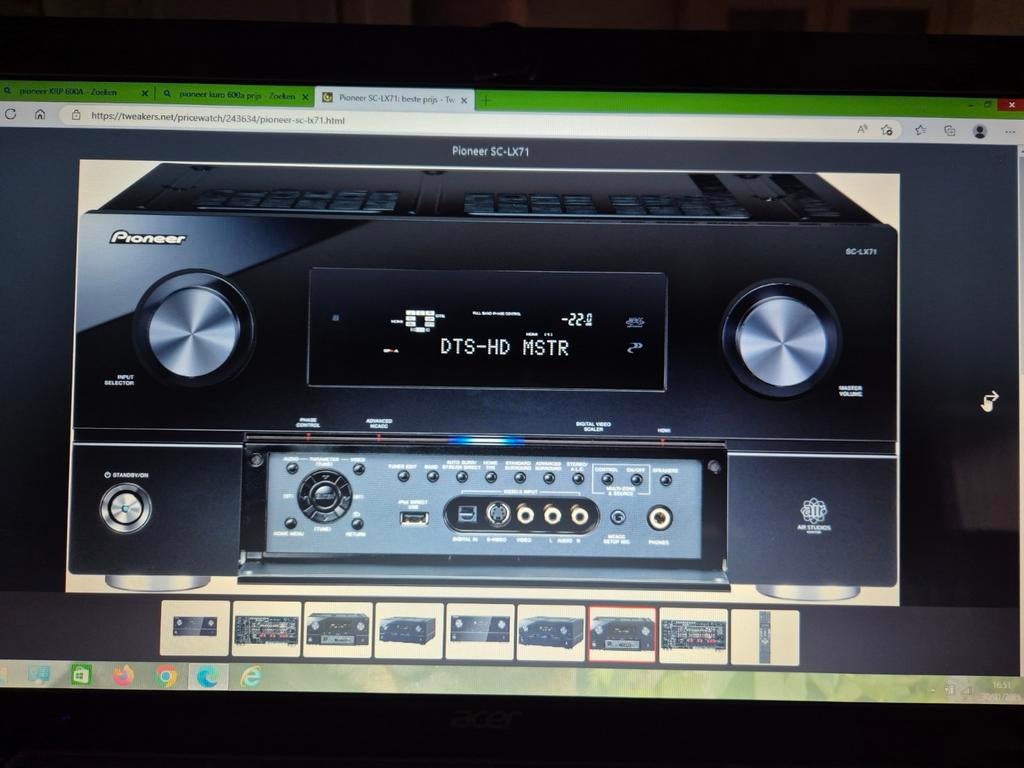 Pioneer  Reseiver LX71  EN BLEYRAY LX71, Ophalen