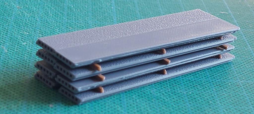 PLANCHER EN PROFILÉ EN BÉTON H0LK 0703 1/87, Hobby & Loisirs créatifs, Neuf, Autres marques, Enlèvement ou Envoi, Autres types