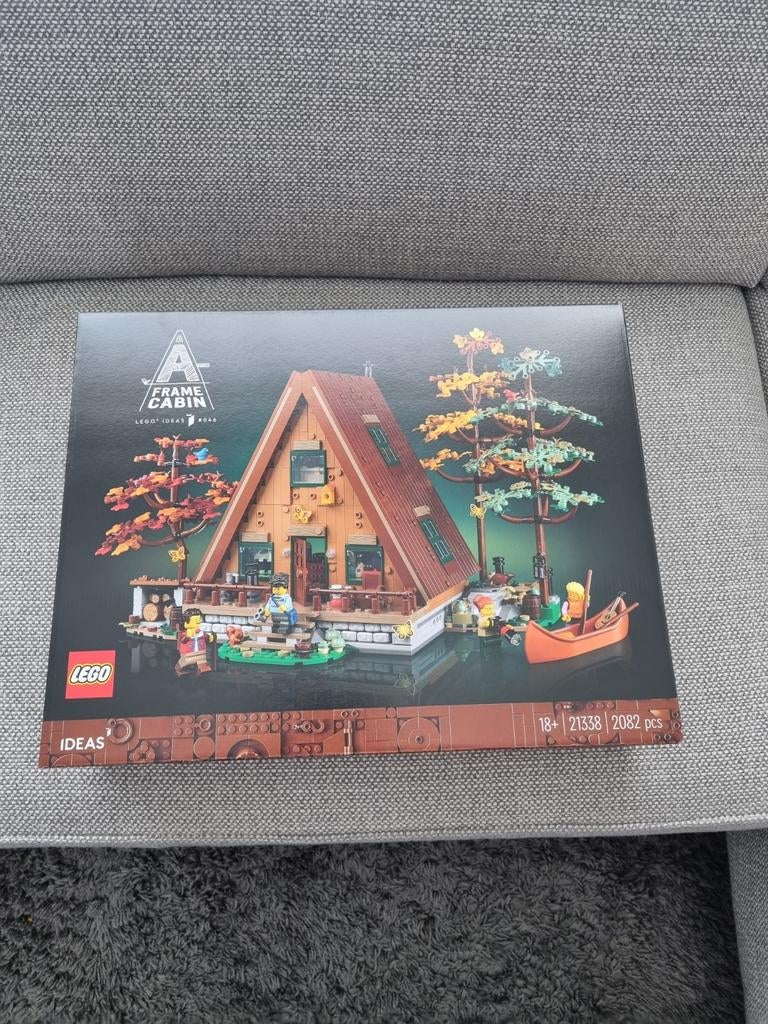 Lego ideas 21338 a frame cabin, Ophalen of Verzenden, Nieuw, Lego