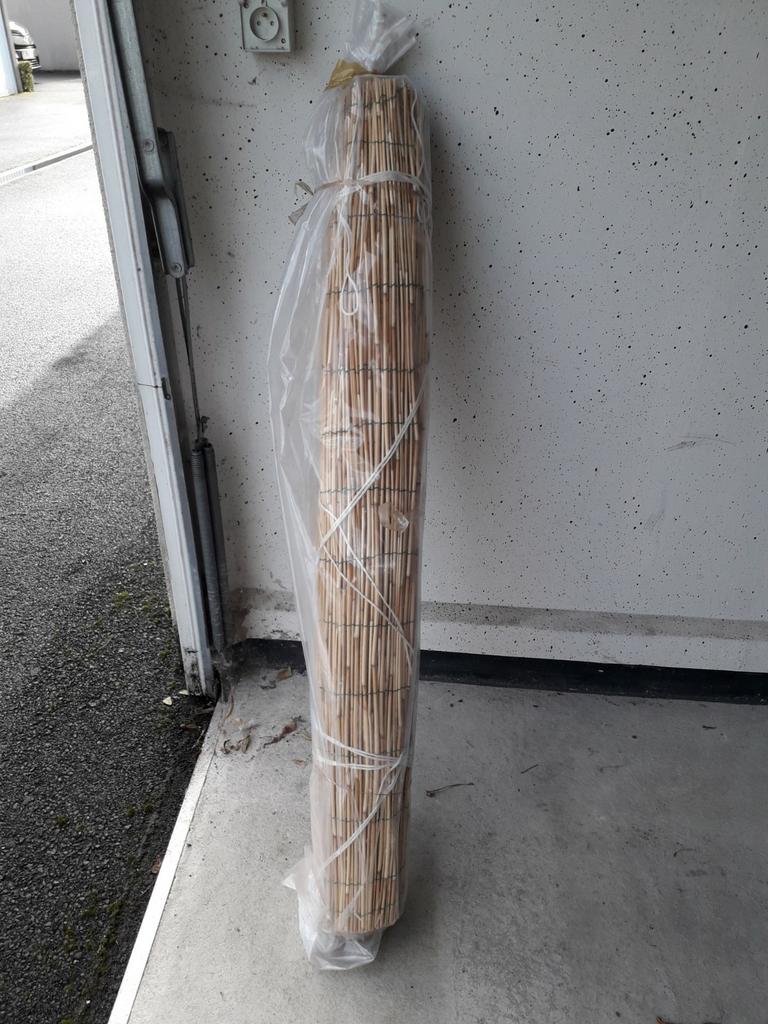 Bamboe rol gordijn b1,20  h2,20, Ophalen of Verzenden, Zo goed als nieuw