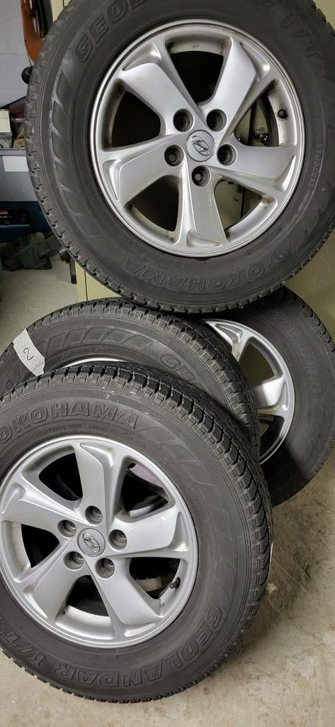 Winterwielen Hyundai, Auto-onderdelen, Banden en Velgen, Ophalen, Winterbanden, Velg(en)