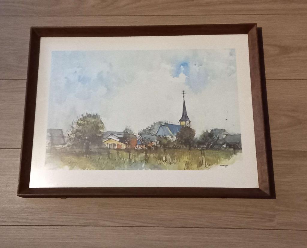 Peinture aquarelle - R.Baeyems 72 - aquarelliste, Hobby & Loisirs créatifs, Enlèvement, Comme neuf