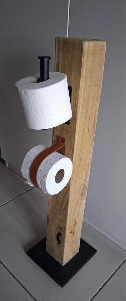 Eiken wc rolhouder, Maison & Meubles, Enlèvement