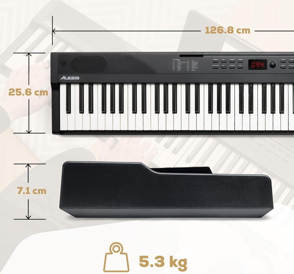 Alesis | Piano numérique 88 touches | LIVRAISON GRATUITE, Neuf, Autres marques, -, ALESIS