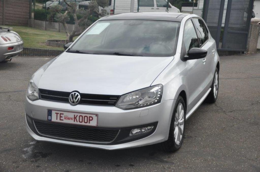 VW Polo 1.2 Perfect Met garantie 2012, Auto's, Voorwielaandrijving, Zwart, 4 cilinders, 1196 cc