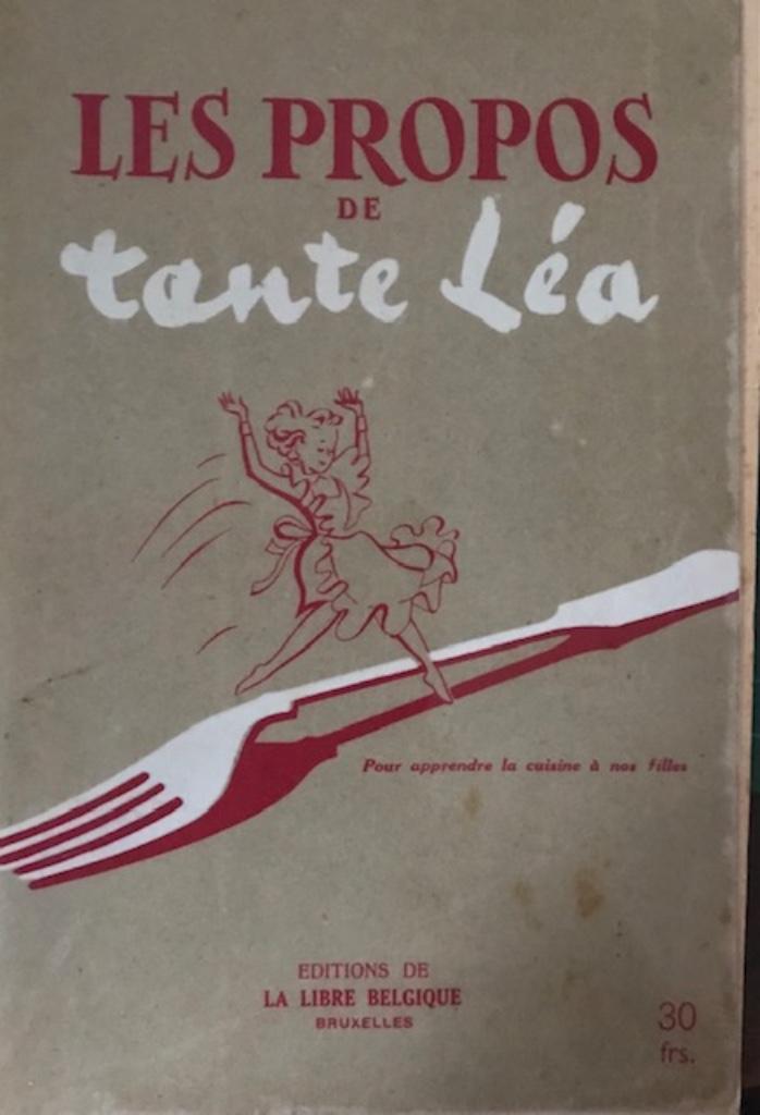 Les propos de Tante Lea (oud kookboek), Boeken, Ophalen