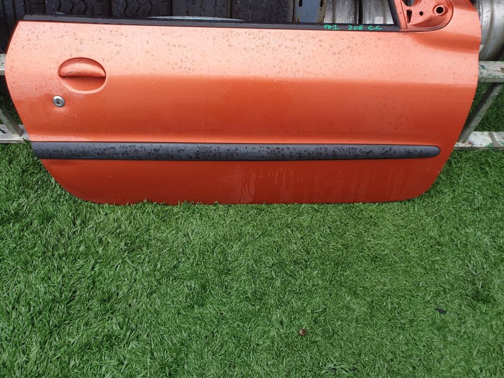 Porte droite PEUGEOT 206 CC cabriolet 206CC cote droit, Ophalen of Verzenden, Voor, Peugeot, Deur