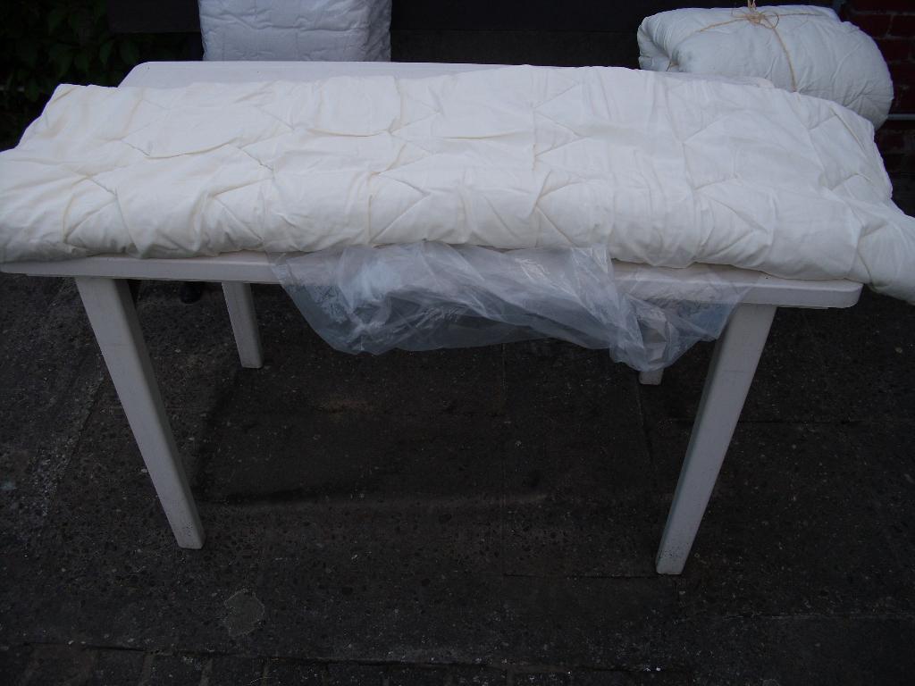 dekbed 1 persoons winter, Ophalen, Eenpersoons, Beige, Nieuw