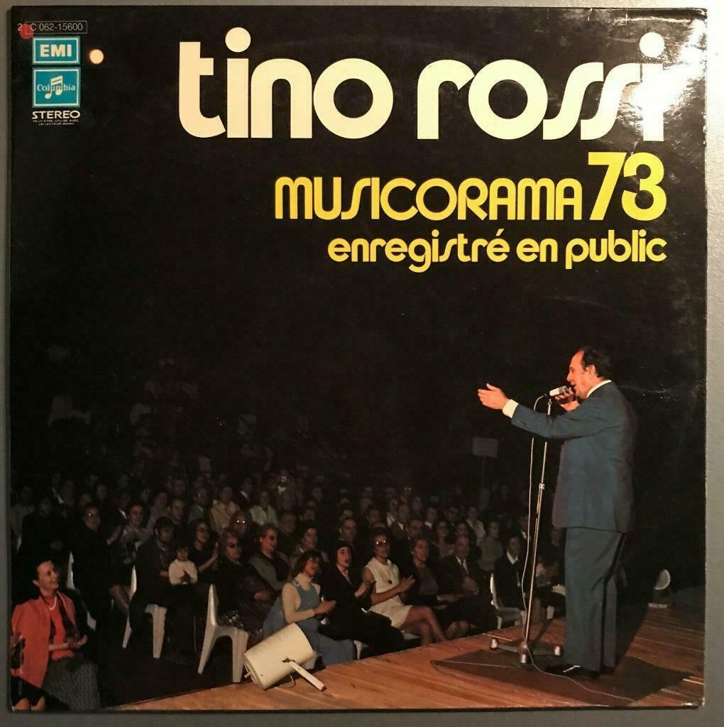 Vinyle de Tino Rossi: "Musicorama 73", Cd's en Dvd's, Vinyl | Overige Vinyl, Ophalen of Verzenden, Gebruikt