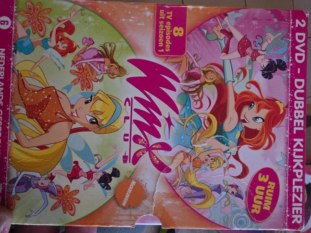 Winx club dvd box  1&2, À partir de 6 ans, Enlèvement ou Envoi, Coffret