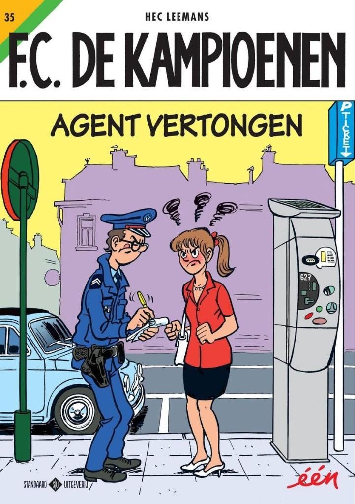 De Kampioenen 35 Agent Vertongen 9789002216312, Eén stripboek, Hec Leemans, Ophalen of Verzenden, Zo goed als nieuw
