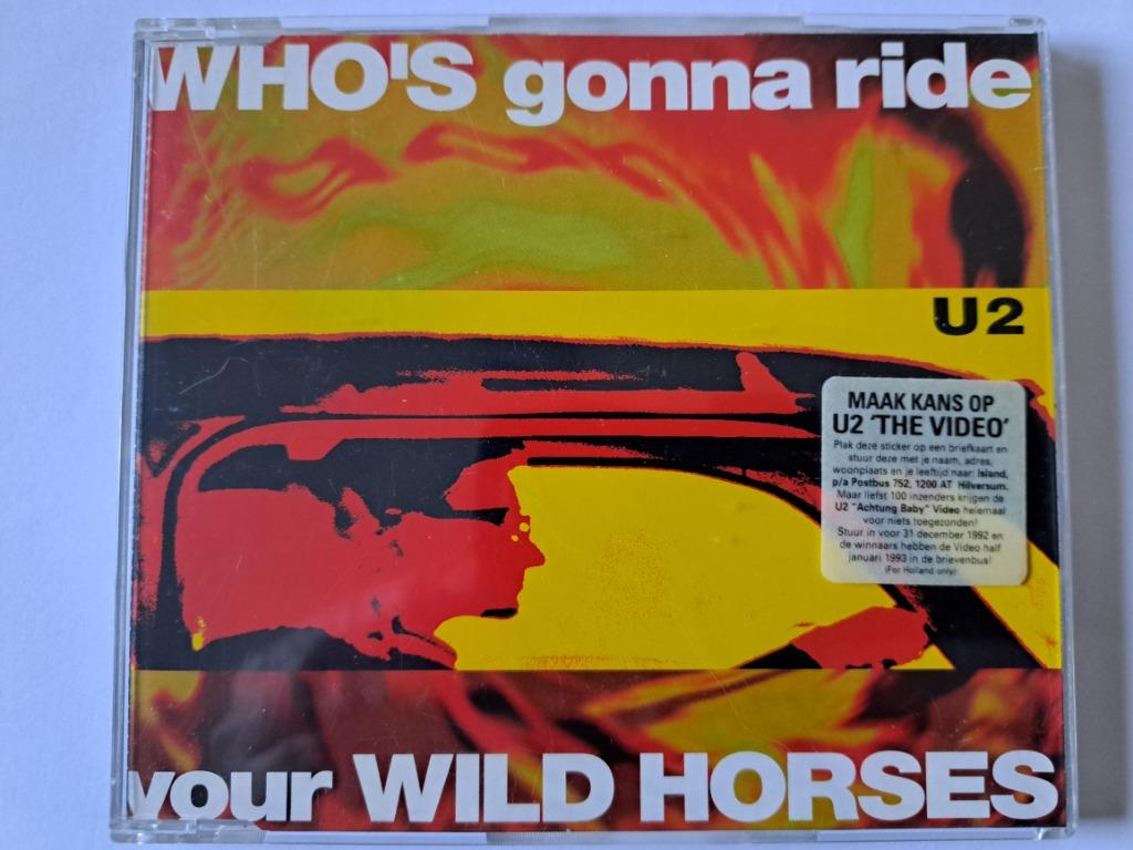 U2 - CD: WHO's gonna ride your WILD HORSES, Ophalen of Verzenden, Gebruikt, Poprock