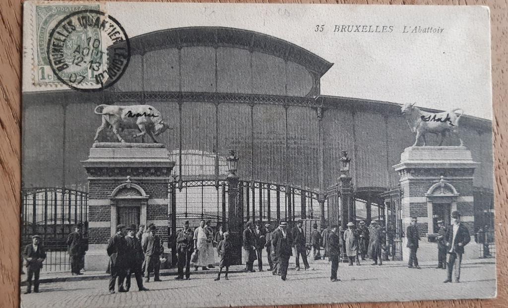 Bruxelles Cureghem les ABBATOIRS, Envoi