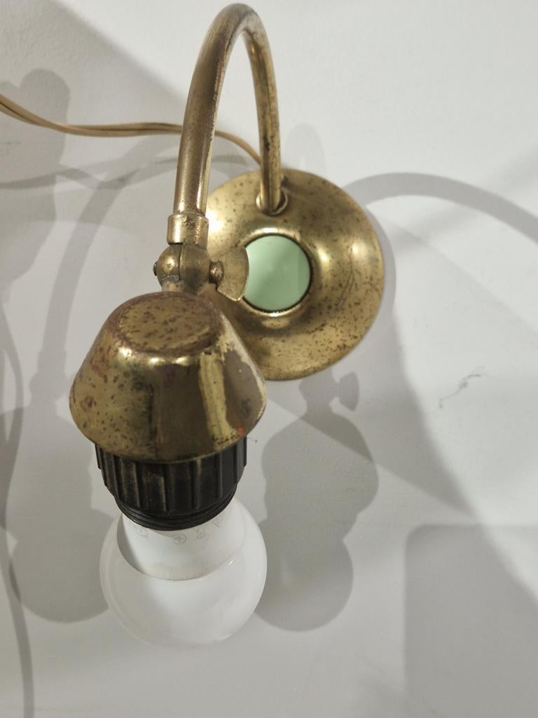 Zowel wandlamp als tafellamp zonder kap , Retro vintage, Ophalen of Verzenden