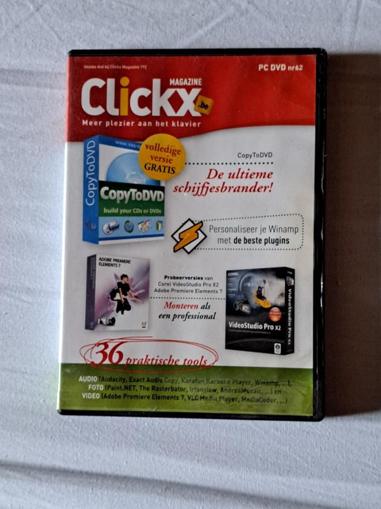 Clickx cd rom, Ophalen of Verzenden