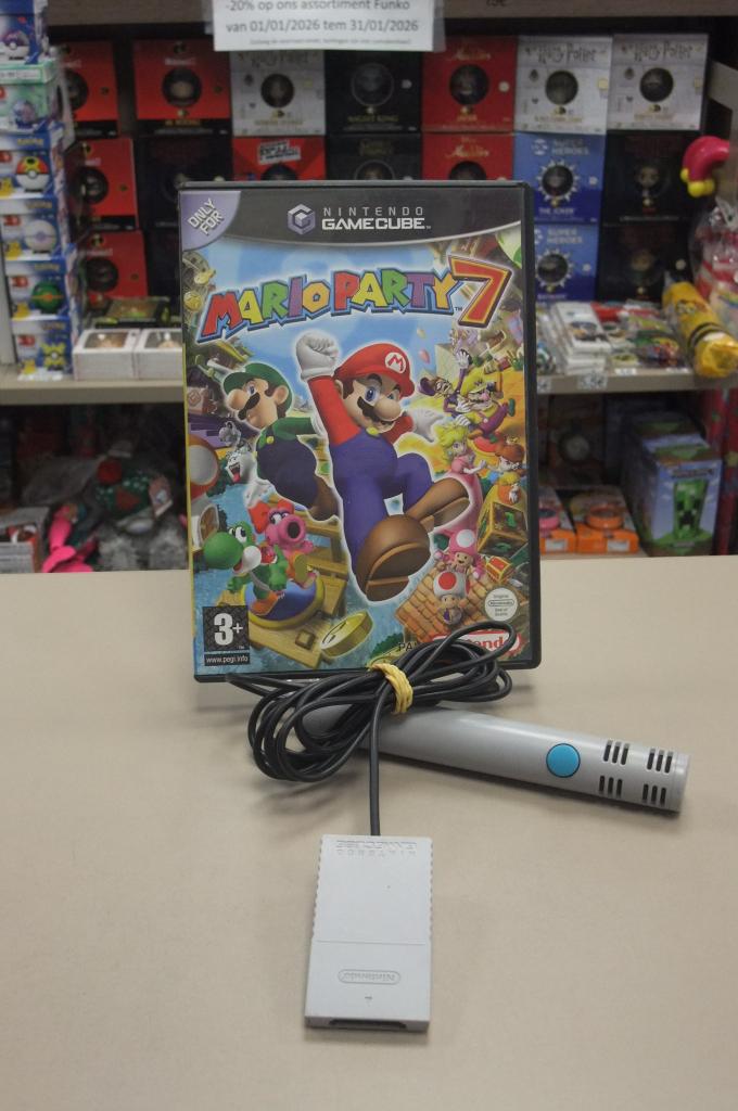Mario Party 7 met microfoon cib gamecube hol, Consoles de jeu & Jeux vidéo, Jeux | Nintendo GameCube, Nintendo, Enlèvement ou Envoi