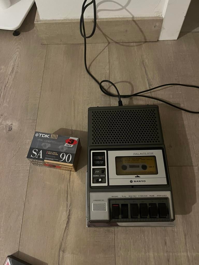 Magnétophone Sanyo, Enlèvement