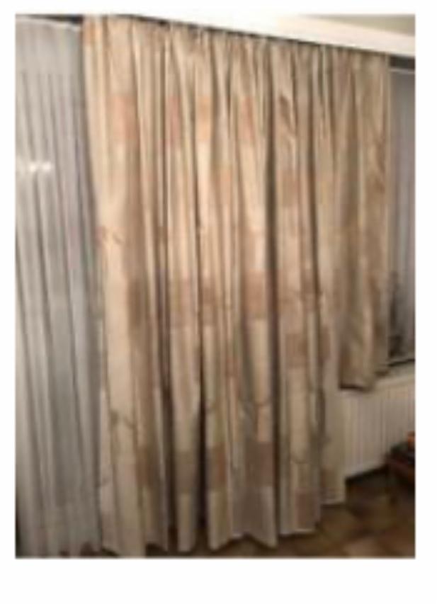 2 stuks draperieën, Huis en Inrichting, Ophalen, Gebruikt