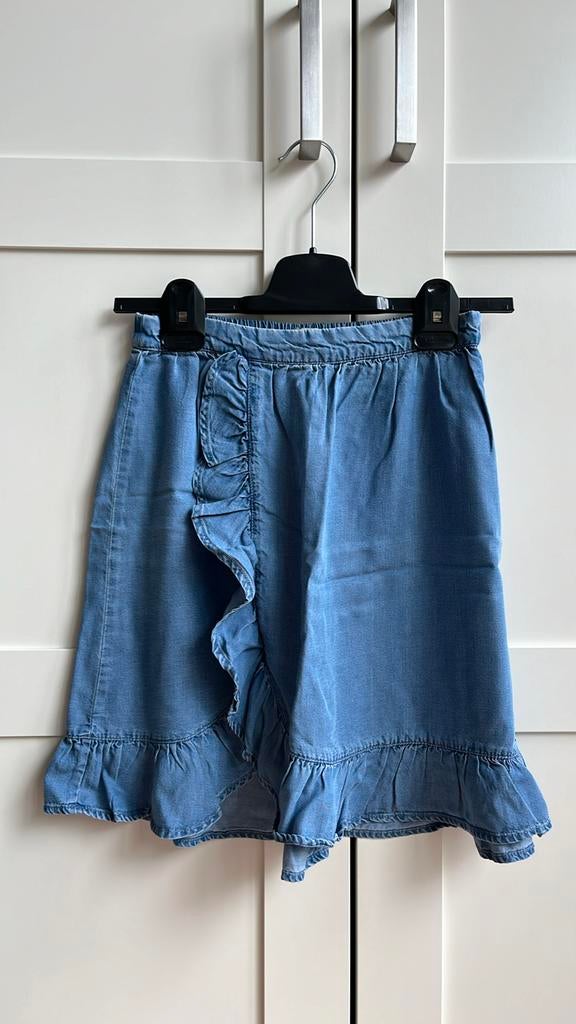 Jeansrokje met ruche, maat 152, Kids Only, Gebruikt, Meisje, Ophalen of Verzenden, Jurk of Rok