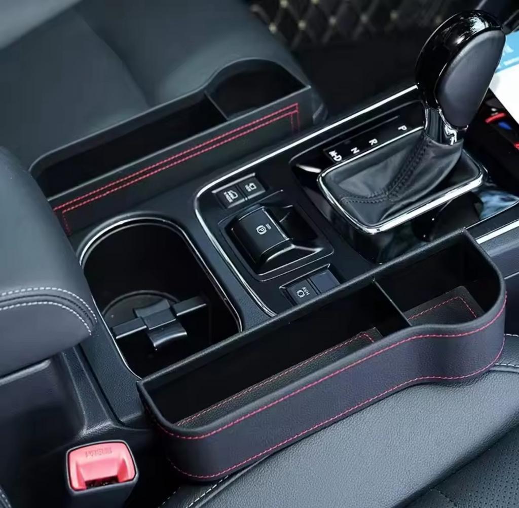 Luxe Lederen Auto Stoel Organizer  Met USB Bekerhouder NIEUW, Auto-onderdelen, Ophalen of Verzenden, Nieuw, BMW