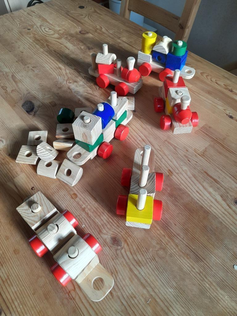 houten trein, Enlèvement ou Envoi, Comme neuf