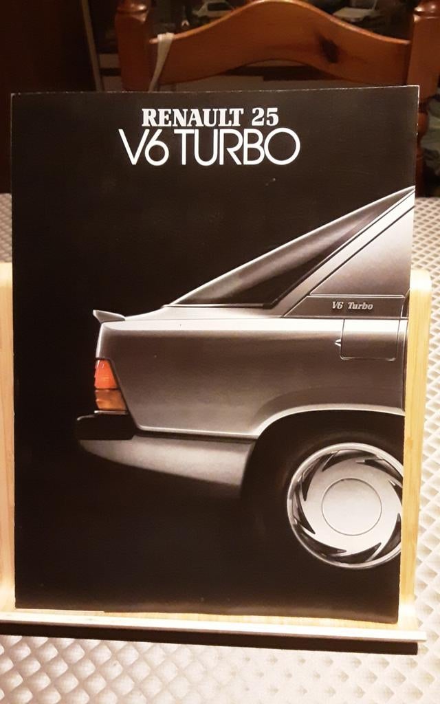 Renault 25 v6 brochure, Enlèvement ou Envoi, Comme neuf, Renault