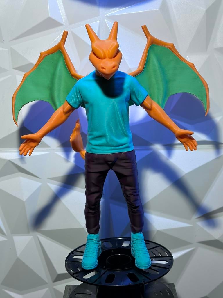 Pokémon Charizard - Streetwear de style urbain - 50 cm, Enlèvement ou Envoi, Neuf