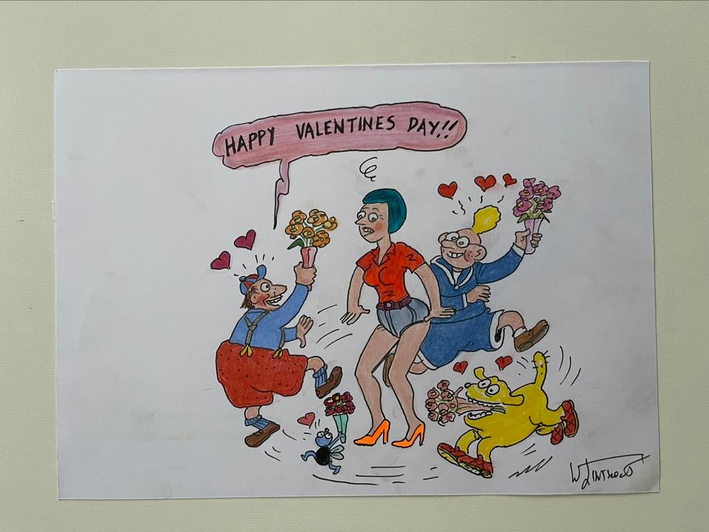 Urbanus origineel gesigneerd, Ophalen of Verzenden, Zo goed als nieuw